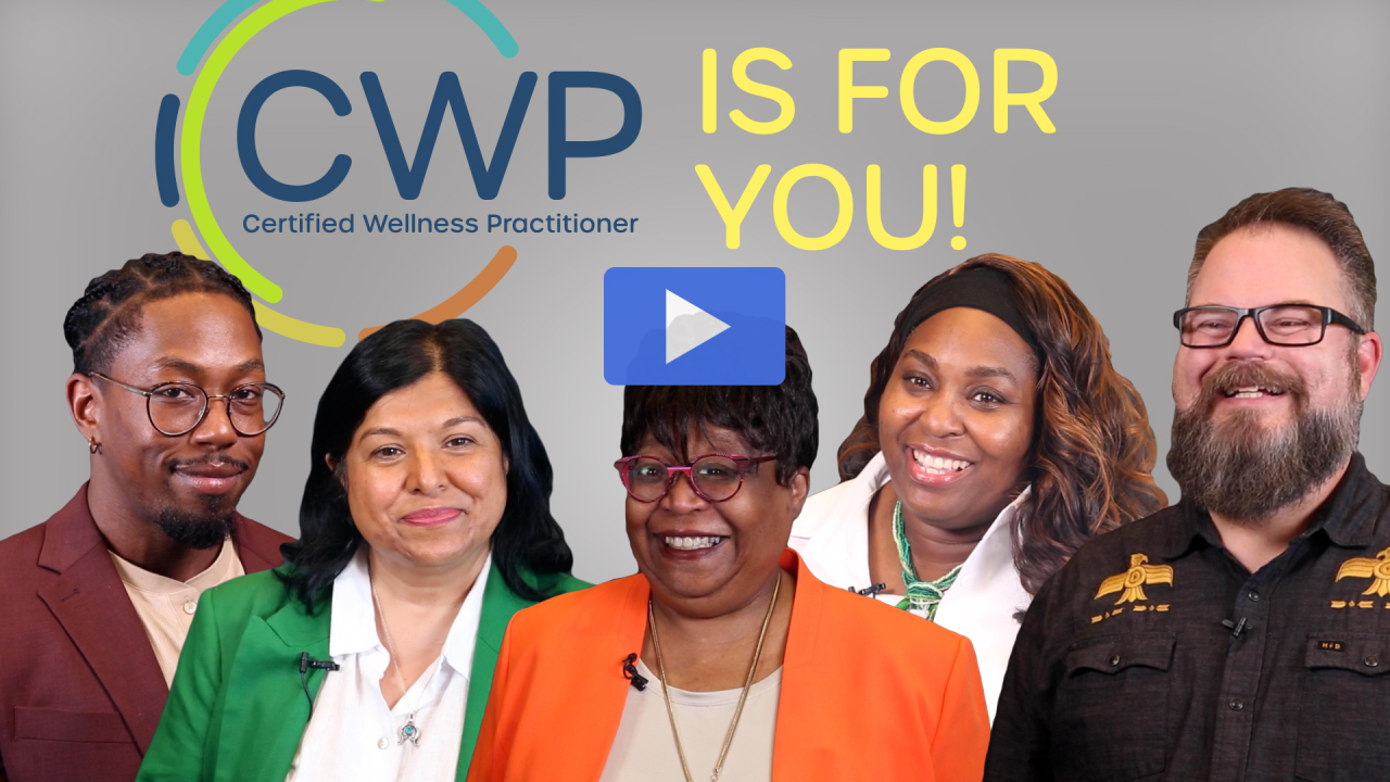 Thumbnail for CWP promotional video, featuring CWP credential holders.