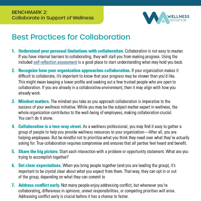 Best Practices for Collaboration