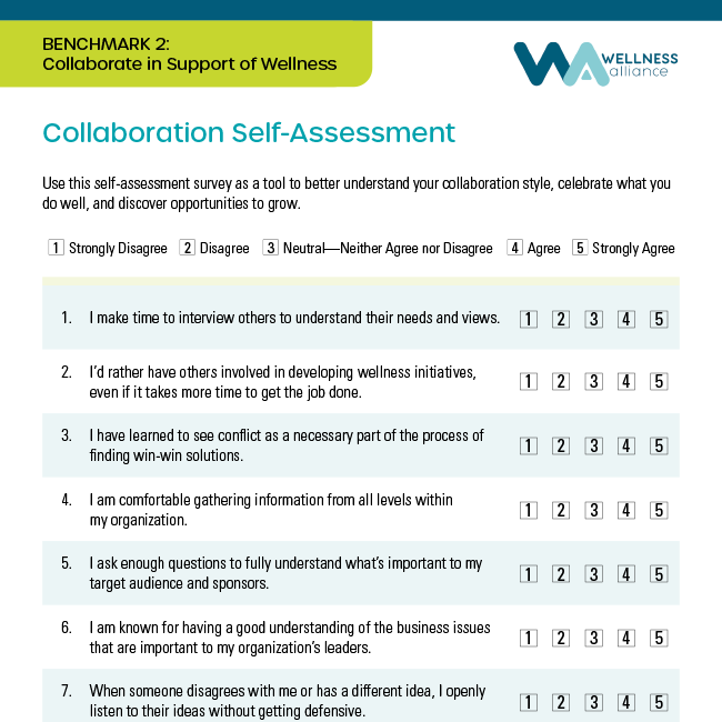Collaboration Self-Assessment