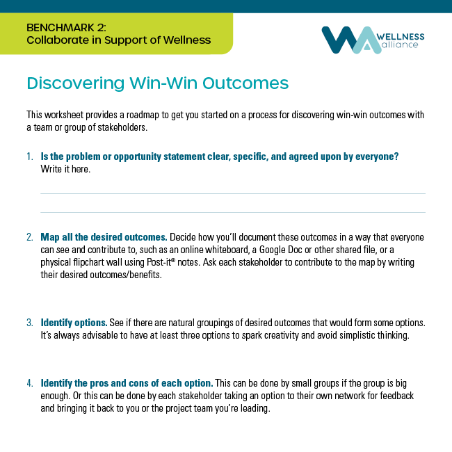 Discovering Win-Win Outcomes