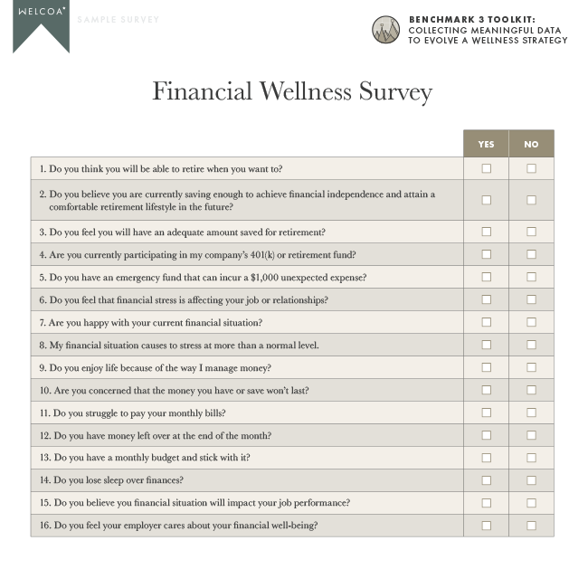 Financial Wellness Survey
