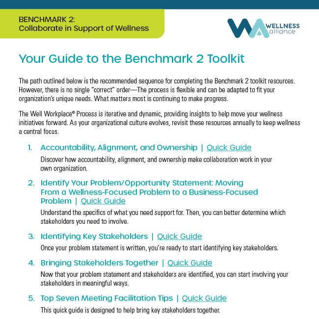 Guide to the Benchmark 2 Toolkit