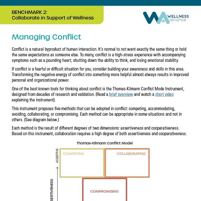 Managing Conflict
