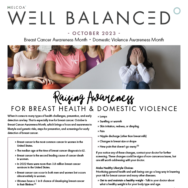 Well Balanced: October 2023