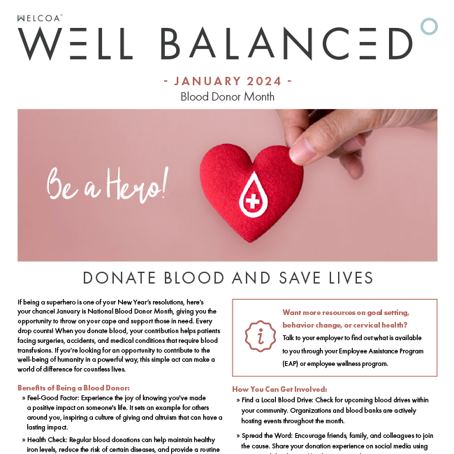 Well Balanced: January 2024