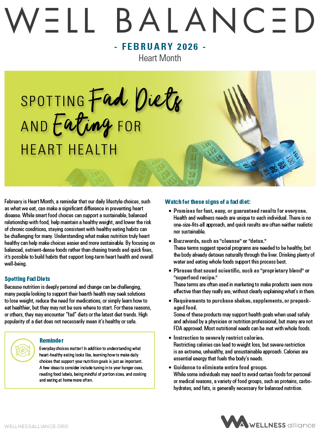 Well Balanced: February 2026